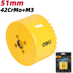 Коронка биметаллическая Deli EDH-SKK051-E1