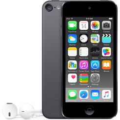 Плеер MP3 Apple iPod touch 64GB 6-ое поколение восстановленный by ELNU Грейд A ELN1574A1073 (серый космос)