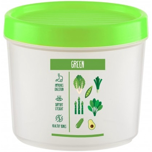 Емкость для сыпучих и СВЧ BEROSSI Vitaline ИК41638000 (салатный 0,8 л)