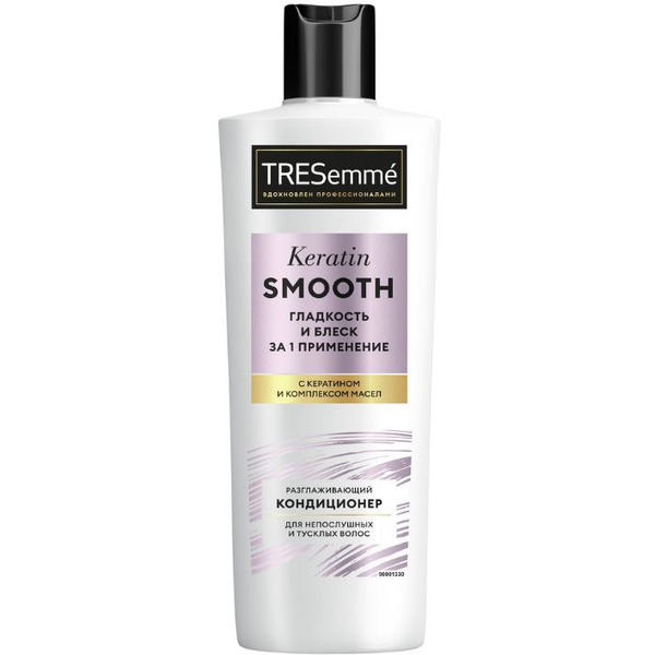 Кондиционер для волос разглаживающий ТРЕСЕММЕ Кератиновая гладкость 400мл