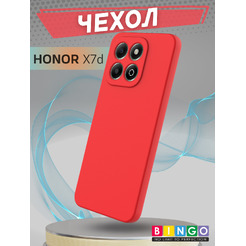 Бампер Bingo Liquid TPU HONOR X7d Красный