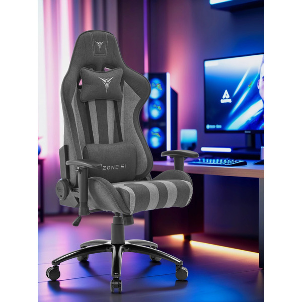 Игровое кресло Zone 51 Gravity X-Weave Grey Z51-GRF-GY