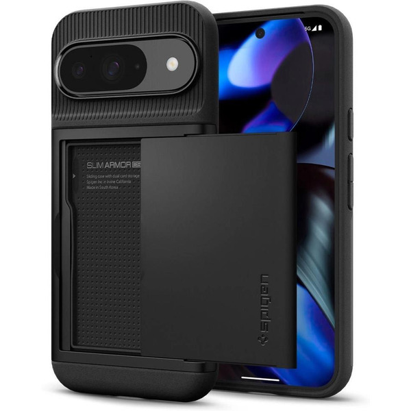 Чехол для телефона Spigen Slim Armor для Google Pixel 9/9 Pro ACS07695 (черный)
