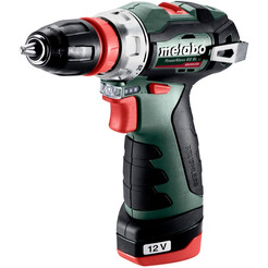 Шуруповерт Metabo PowerMaxx BS BL Q 601749500 (с 2-мя АКБ, кейс)