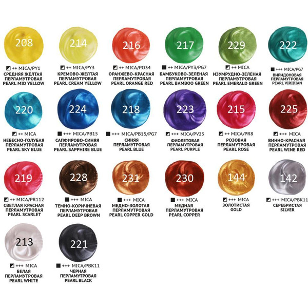 Краски акриловые художественные BRAUBERG ART 192244