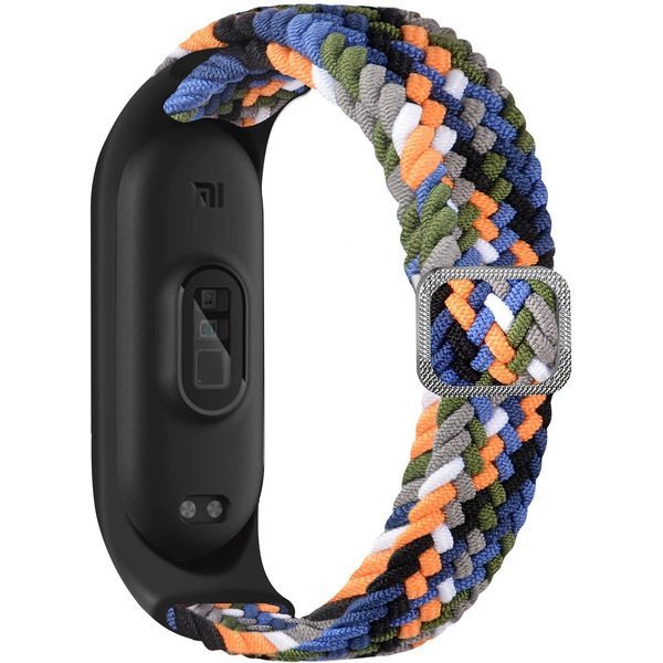 Ремешок Bingo Braided для Xiaomi Mi Band 3/4/5/6 Деним