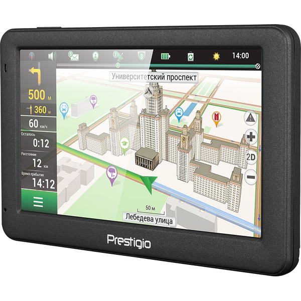 Комплект GPS навигатор GeoVision 5059 Navitel (PGPS5059CIS08GBNV) + видеорегистратор RoadRunner 140 (PCDVRR140)