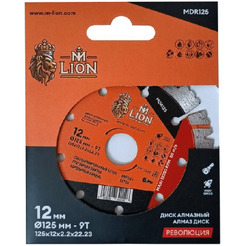 Диск алмазный M-Lion MDR125