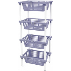 Этажерка BEROSSI Krita 4-секционная АС 59976000 (сиреневый туман)