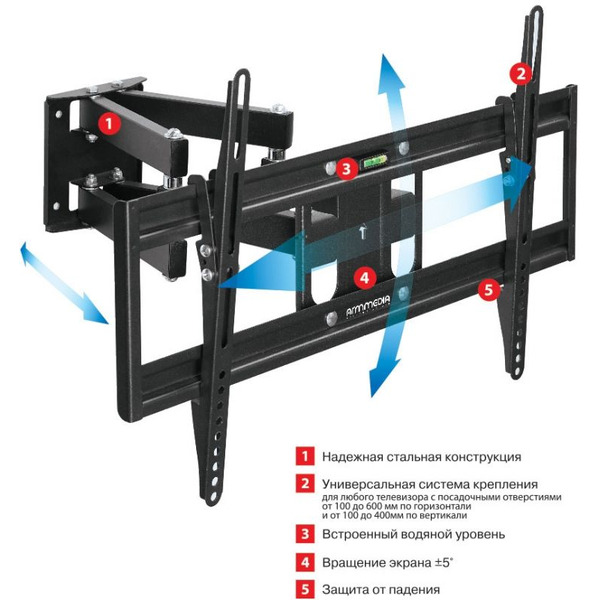 Кронштейн для телевизора Arm Media PT-16