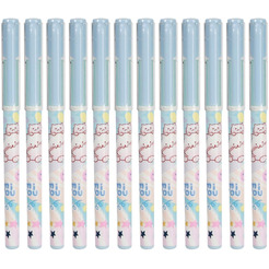 Набор ручек гелевых Deli MiYou EG15-BL-P