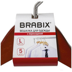 Вешалки-плечики BRABIX 601161 (5 шт)