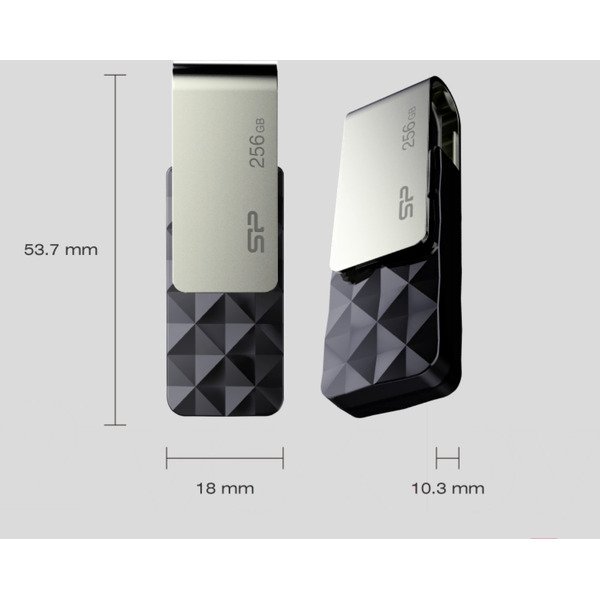 Флеш USB SILICON POWER SP064GBUF3B30V1K
