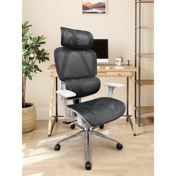 Офисное кресло MYROO Office Ping Grey/White T204-GW