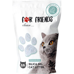 Наполнитель для туалета For Friends Силикагелевый TUZ951 3.8л