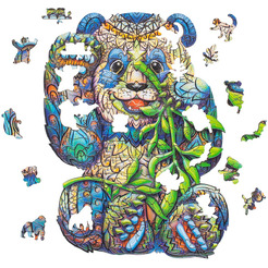 Сувенирный пазл MASTER WOOD Панда SWPP