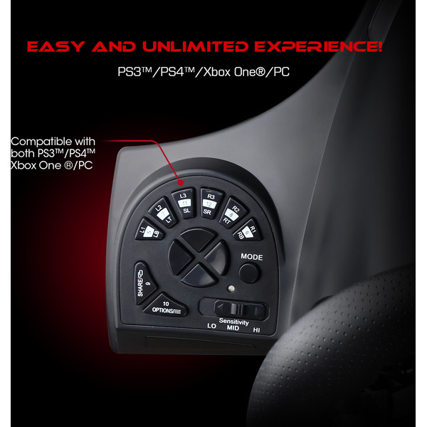 Игровой руль FLASHFIRE Force Wheel WH-2304V (6in1)