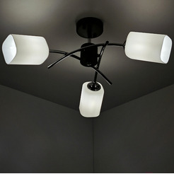 Потолочный светильник Mirastyle BL-6794/3 BK