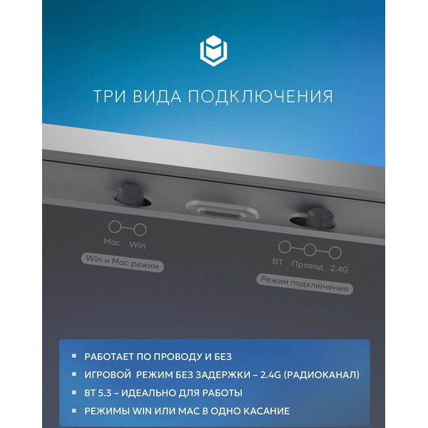 Клавиатура IO by Red Square Custom 68 g3ms Zircon io2021 (белый)