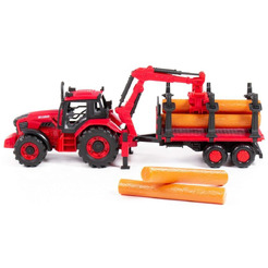 Трактор Полесье Belarus с лесовозом и манипулятором 96494