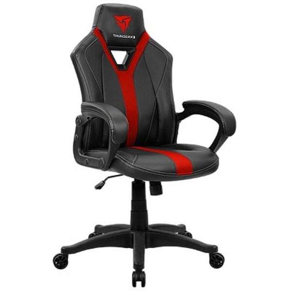 Кресло компьютерное THUNDERX3 YC1 (черный/красный)