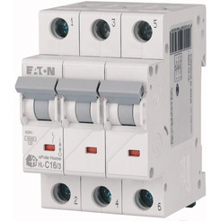 Выключатель автоматический Eaton HL-C63 3P 6A C 4.5кA 3M 194788