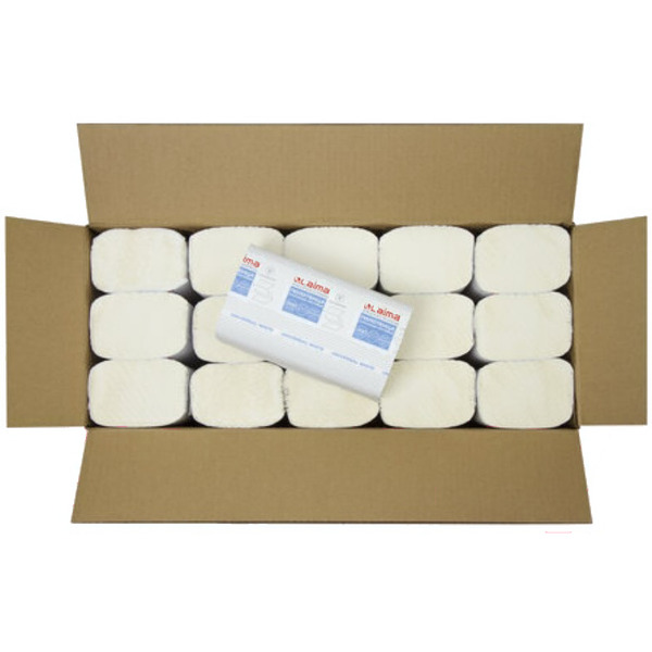 Бумажные полотенца Laima UNIVERSAL WHITE PLUS 111342 (15 шт)