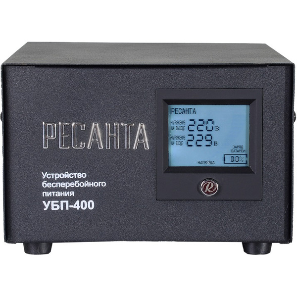 Источник бесперебойного питания Ресанта УБП-400 (61/49/3)