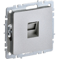 Розетка компьютерная IEK Brite РК10-БрА