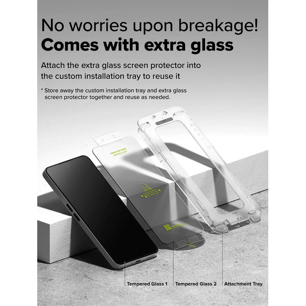 Защитное стекло Ringke EASY SLIDE 2шт для Nothing Phone (3a)