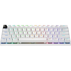 Клавиатура Logitech G Pro X 60 Lightspeed GL Tactile 920-011934 (белый, с гравировкой)