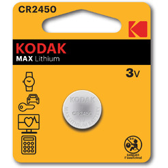 Батарейки Kodak CR2450-BL1 MAX Lithium 30414761