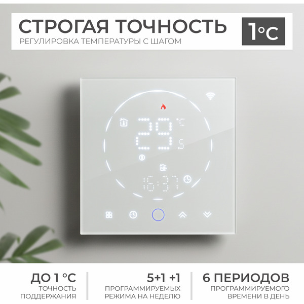 Терморегулятор для климатической техники Sundays Home 241125017 (белый)