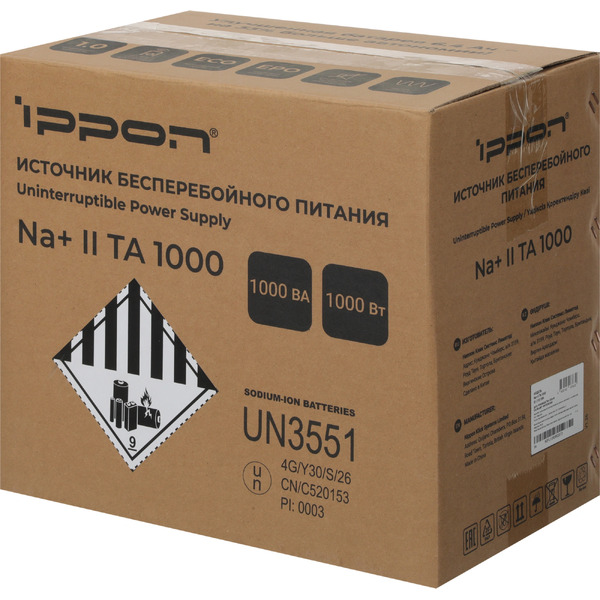 Источник бесперебойного питания IPPON Na+ II TA 1000 (белый)