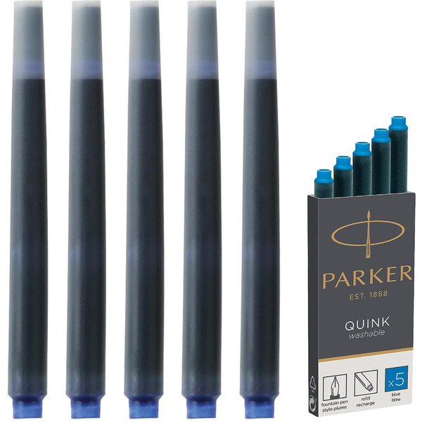 Чернильный патрон Cartridge Quink (5 шт.) PARKER 142386 / 1950383
