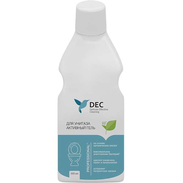 Активный гель DEC для чистки унитазов, 500 мл