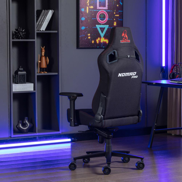 Игровое кресло Evolution Nomad PRO (черный/красный)