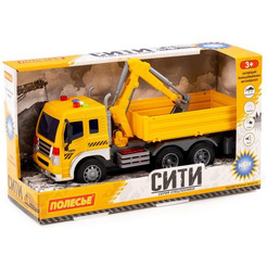Самосвал Полесье Сити 95992 (желтый)