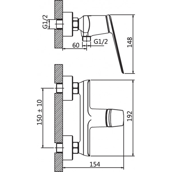 Смеситель AV Engineering AVBEN5-A454-631