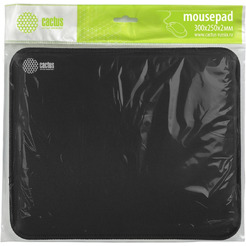 Коврик для мыши Cactus Black CS-MPC-D01M