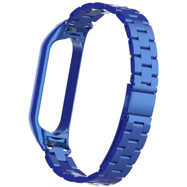 Ремешок Bingo Stainless для Xiaomi Mi Band 5 Синий