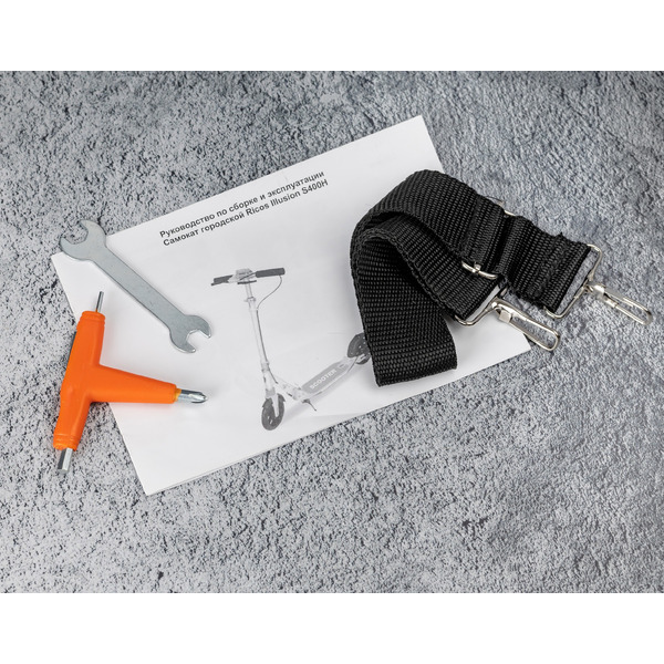 Самокат городской Ricos Illusion S400H (фиолетовый)