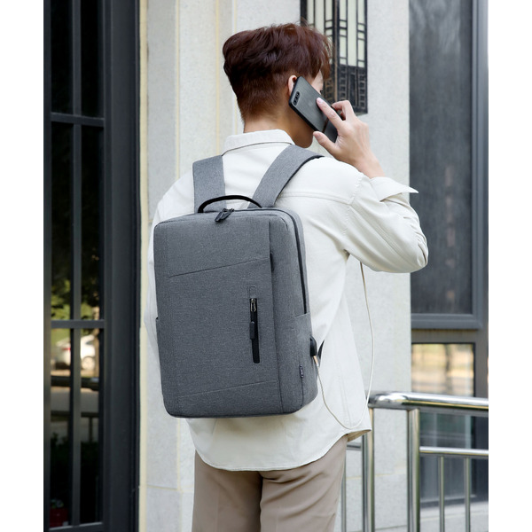 Рюкзак Miru Skinny 15.6 MBP-1050 (серый)