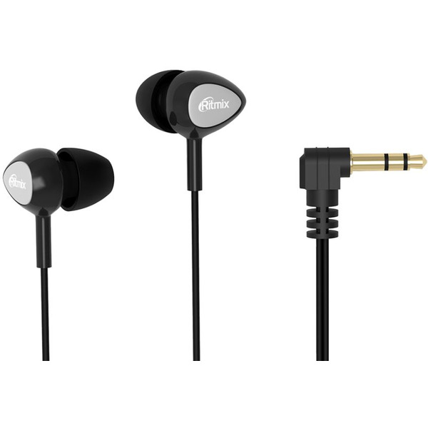 Наушники RITMIX RH-022 (черный/серый)