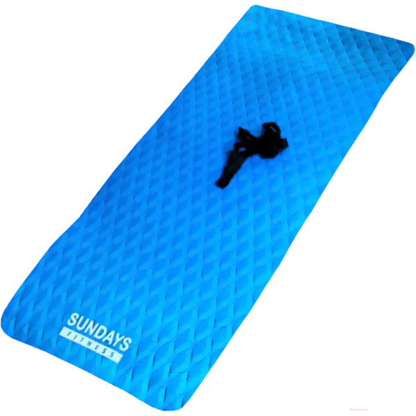 Коврик для йоги и фитнеса Sundays Fitness IR97505C (голубой)