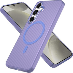 Задняя накладка CASE Translucent Strip Samsung Galaxy S24 Plus, синий