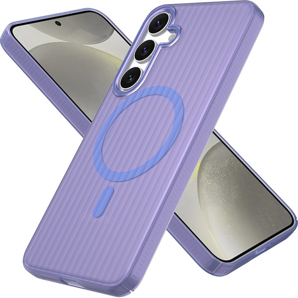 Задняя накладка CASE Translucent Strip Samsung Galaxy S24 Plus, синий