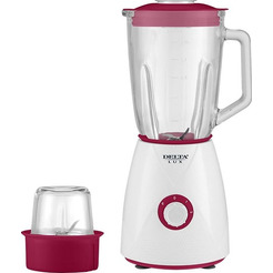Блендер Delta Lux DL-7314 белый/бордовый