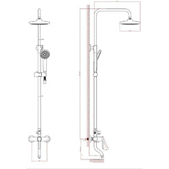 Душевая система A-Five A5-0637