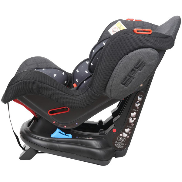 Автокресло Lorelli Jupiter Black Crowns